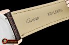 Cartier Ronde Louis Cartier Date RG/LE White Miyota 9015