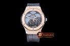 Fake Hublot Classic Fusion 45mm Tourbillon RG/LE Blue Asian 21J