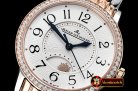 Jaeger Le Coultre Rendez-Vous Day/Night Diams RG/SS White MY9015 Mod
