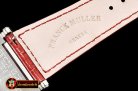 Franck Muller Master Sq 6002 Midsize SS/LE Red White GF - Swiss Qtz