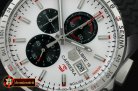 TAG0283 - Carrera 16 Senna Ed Chrono SS/RU White OS20 Qtz
