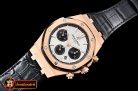 Audemars Piguet Royal Oak Chronograph 26320ST RG/LE Wht/Blk JHF A7750