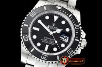 Rolex Submariner 116610 904L SS/SS Black GMF SA3135