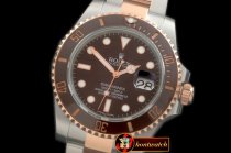 ROLSUB0167 - Submariner SS/RG Brown Asian 2836
