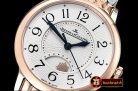 Jaeger Le Coultre Rendez-Vous Day/Night RG/SS White MY9015 Mod