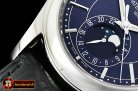 Patak Philippe Annual Cal. Moonphase Ref.5205 SS/LE Blue KMF MY9015
