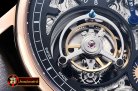 Cartier MoonPhase RG/LE Skeletonal Black - Asia HW Tourbillon