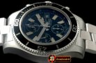 Best Replica Breitling Superocean Abyss 44 SS/SS Blk/Wht A-7750