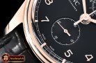 IWC Portugieser Chronograph Classic RG/LE Black YLF A7750