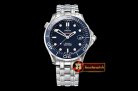 Omega Seamaster Diver 300m Co-Axial Cer SS/SS Blue JHF A2836