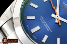 Rolex Milgauss Z Blue 116400GV SS/SS Blue ARF Asia 2836