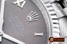 Rolex Datejust DJ 36mm Jub Flt SS/SS Dark Grey Rmn BP A3135 Mod