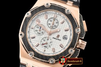 Audemars Piguet RO Offshore Montoya RG/LE White VK Quartz Chrono