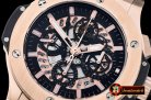 Hublot Aero Big Bang RG/RG/RU Skeletonal A7750 Mod