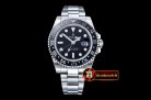 Rolex GMT II Ref.116710 Blk/Blk SS/SS BP A3186 Mod