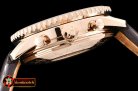 Breitling Navitimer B01 RG/LE White/Black JF A7750 Mod
