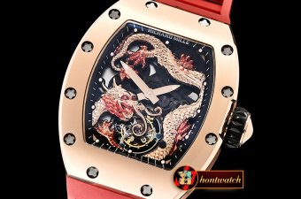 Richard Mille RM057 Tourbillon Dragon Jackie Chan RG/RU R Tourbillon