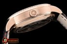 Jaeger Le Coultre Master Grande Trad. Tourb. Cylindrique RG/LE Wht Tourb