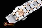 Replica Audemars Piguet Royal Oak Ladies 33mm RG/SS Wht JF Swiss