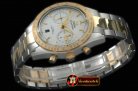 OMG0376A - Speedmaster Moon Watch SS/YG White Stick A-7750