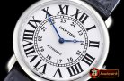 Replica Cartier Ronde Louis Cartier No Date SS/LE White Asia HW
