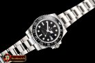 Rolex GMT II 116710LN 904L SS/SS Blk GMF Asia 3186 CHS