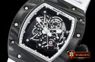 Richard Mille RM055 Bubba Watson FC/TI/RU Skeleton Wht MY8215 Mod