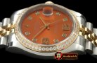 RDJ0253A - SS/YG Jubilee Orange Diam 2836