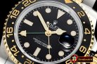 Rolex GMT Master II 116713LN YG/SS Black EWF Asia 2836