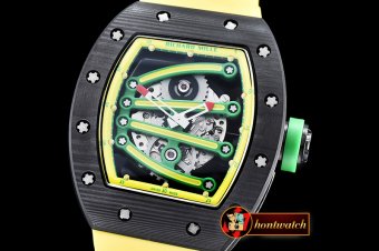 Replica Richard Mille RM059 Yohan Blake FC/YRU Yellow Custom Mov