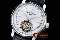 VACH. CONSTANTINE Traditionnelle Tourbillon SS/LE White - Asia H