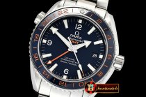 Omega Planet Ocean 43.5mm GMT SS/SS Blue VSF Asia 8605