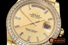 Rolex DayDate 40mm Diam YG/YG Gold Baug. Diam BP A2836
