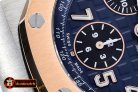 Replica Audemars Piguet Royal Oak Offshore RG Bez RG/SS Blue A77
