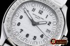 Replica Patek Philippe Aquanaut Ladies 5067A Diams Bez SS/RU Whi