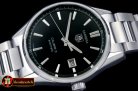 TAG0261D - Carrera Calibre 5 Automatic SS/SS Black A-2824