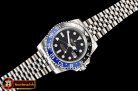 Rolex GMT II 126710BLNR Jub 904L SS/SS GMF Asia 3186 CHS