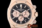 Audemars Piguet Royal Oak Chronograph 26331ST RG/RG Black OMF A7750