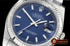 Rolex Datejust DJ 36mm Oyst Flt 904L SS/SS Blue Lume ARF A3135 Mod