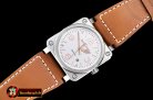 Replica BELL & ROSS BR03-92 SS/LE White/Rose Gold Miyota 9015