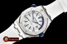 Audemars Piguet Royal Oak Diver SS/RU White JF MY9015 Mod A3120