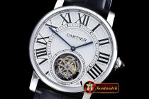 Cartier Ronde De Cartier 42mm SS/LE White Tourbillon HW