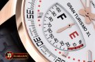 Chopard Mille Miglia Gran Turismo XL RG/RU White A2824 Mod