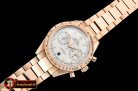 Omega SpeedMaster 57 Co-Axial RG/RG White OMF A7750 9300