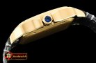 Cartier Santos De Cartier 2018 Mens YG/LE Wht Swiss Qtz