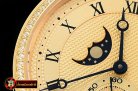 BRE083C -Classique MoonPhase Ref.3300 Diam YG/LE Gold MY9015 Mod
