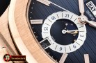 Patek Philippe Nautilus GMT MoonPhase RG/RG Blue Asia 23J Calend