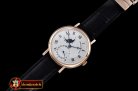BRE063B - Classique SS Moonphase RG/LE White Miyota 9015