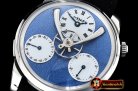 MB&F Legacy Machine Split Escapement SS/LE Blue A23J