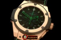 HUB0320B - King Power Green PVD/LE Black A-7750